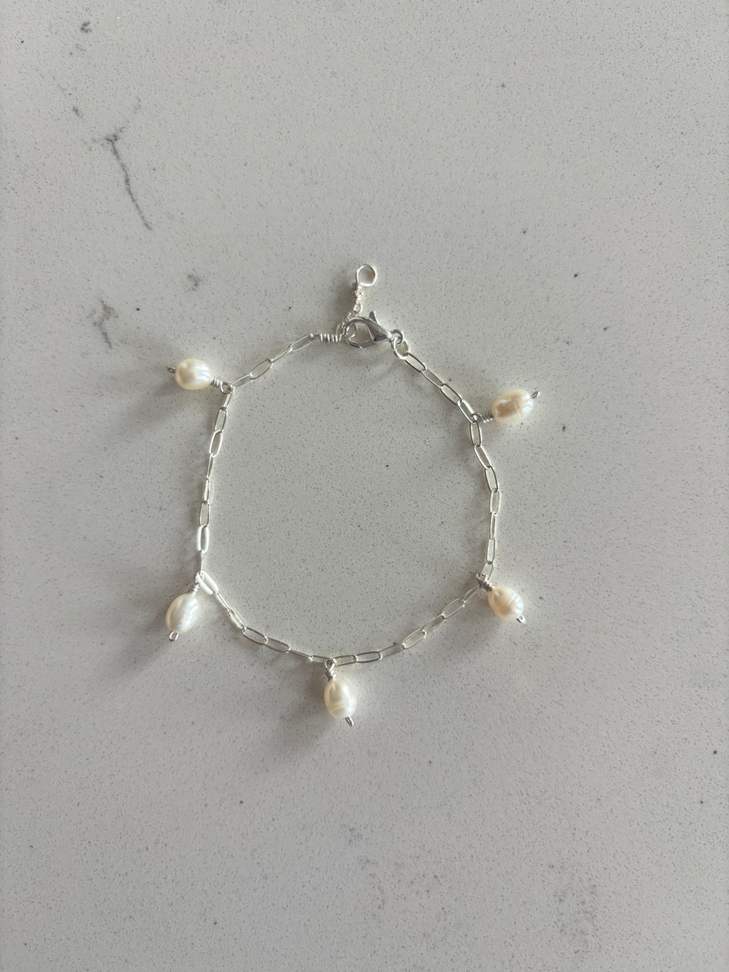 Ivory Dangle Bracelet 14k Gold Filled