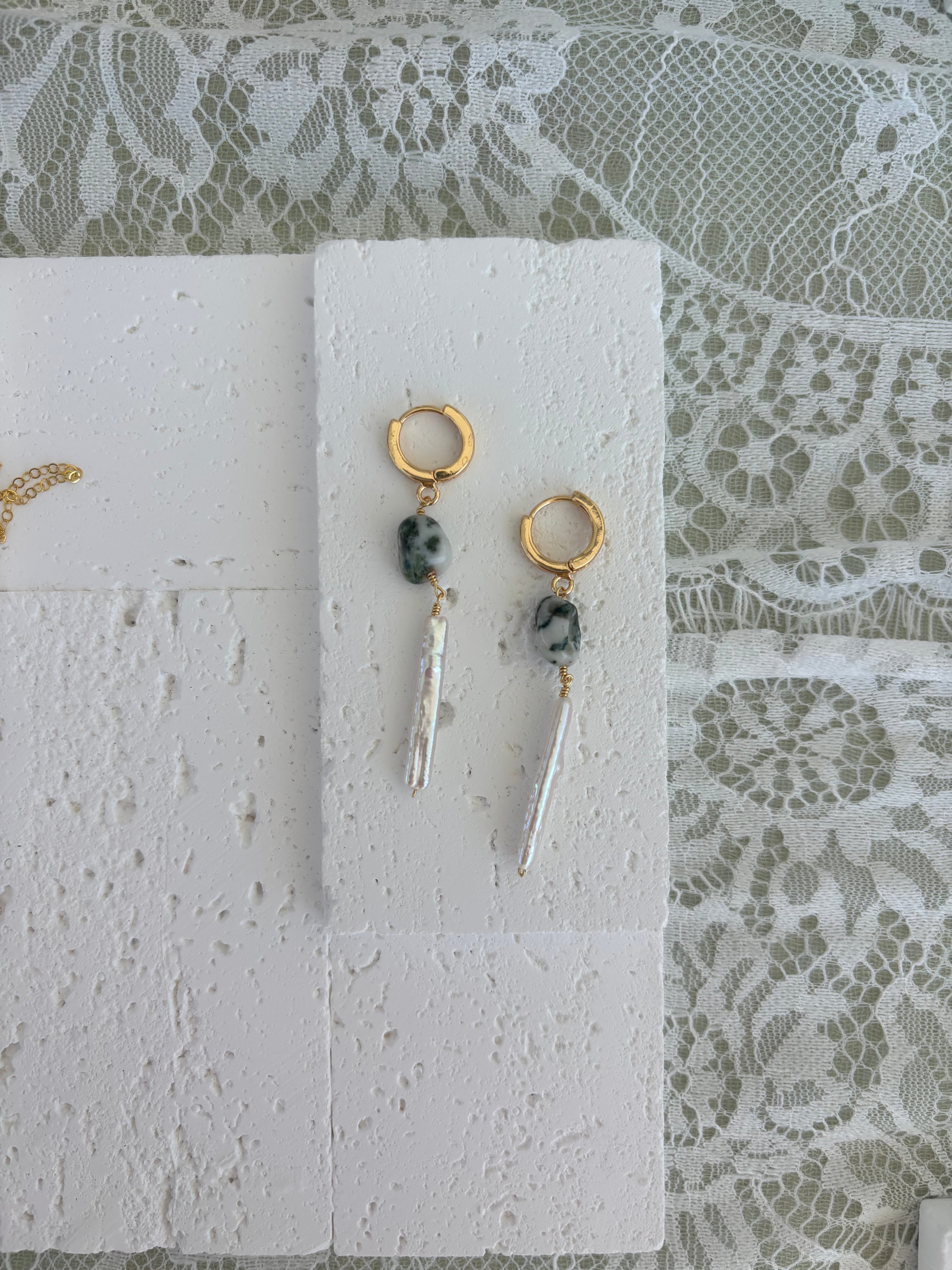 The Cypress Dangle Earrings 14k Gold Filled or Sterling Silver