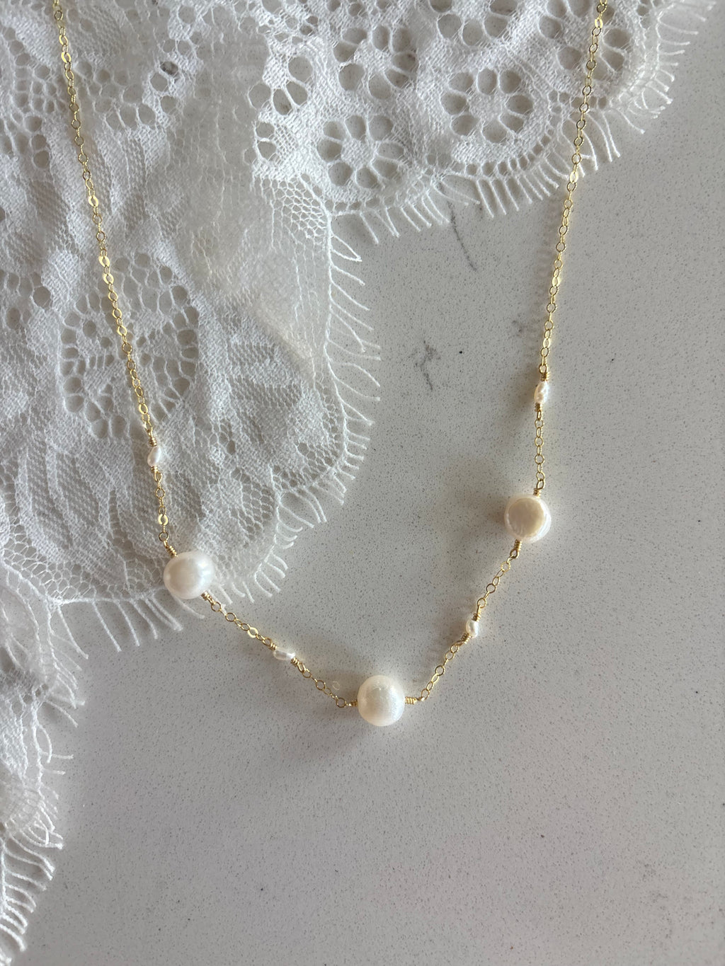 The Heirloom Bridal Set 3pcs 14k Gold Filled ￼