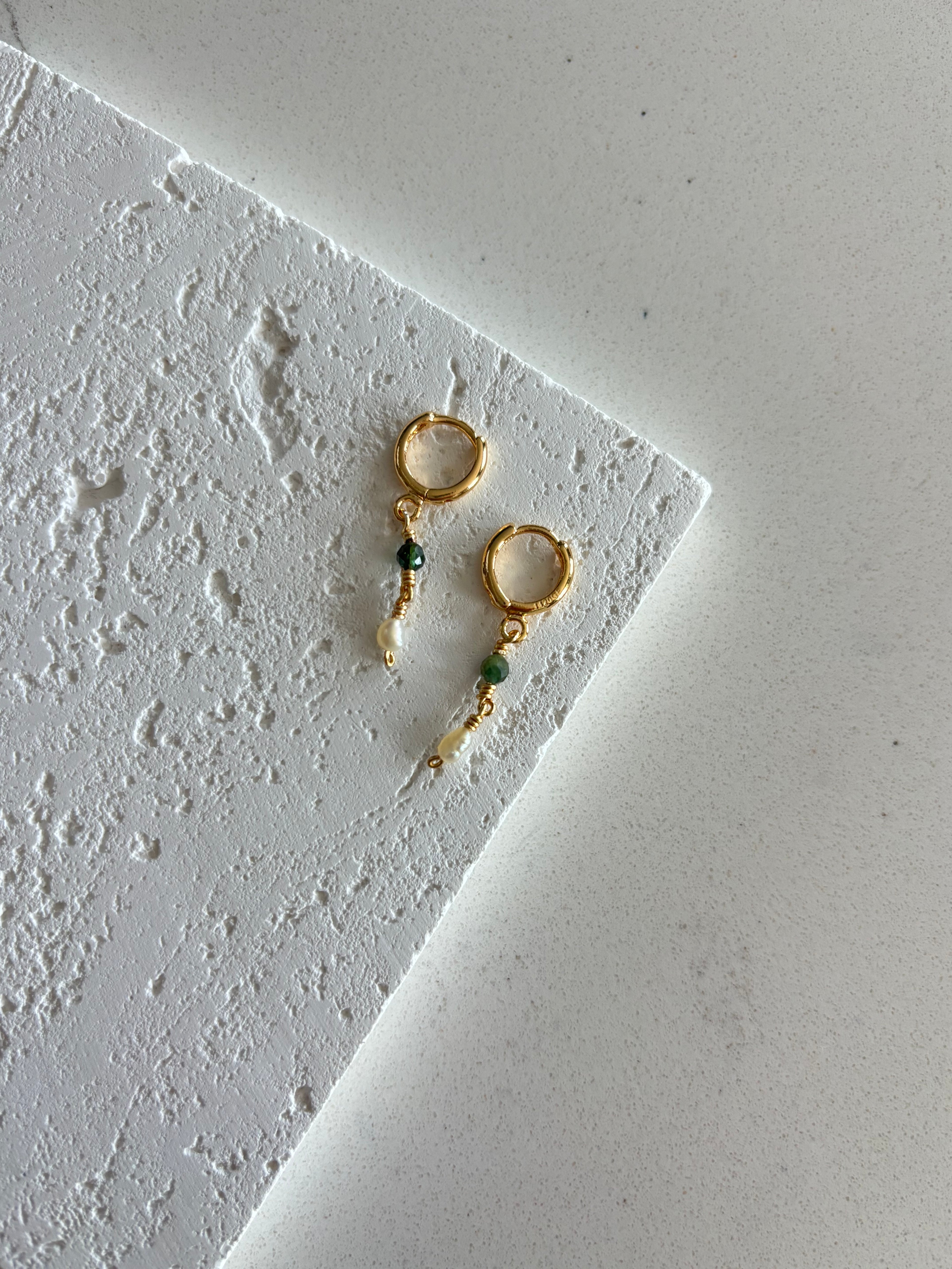 Olive Branch Earrings 14k Gold Filled or Sterling Silver