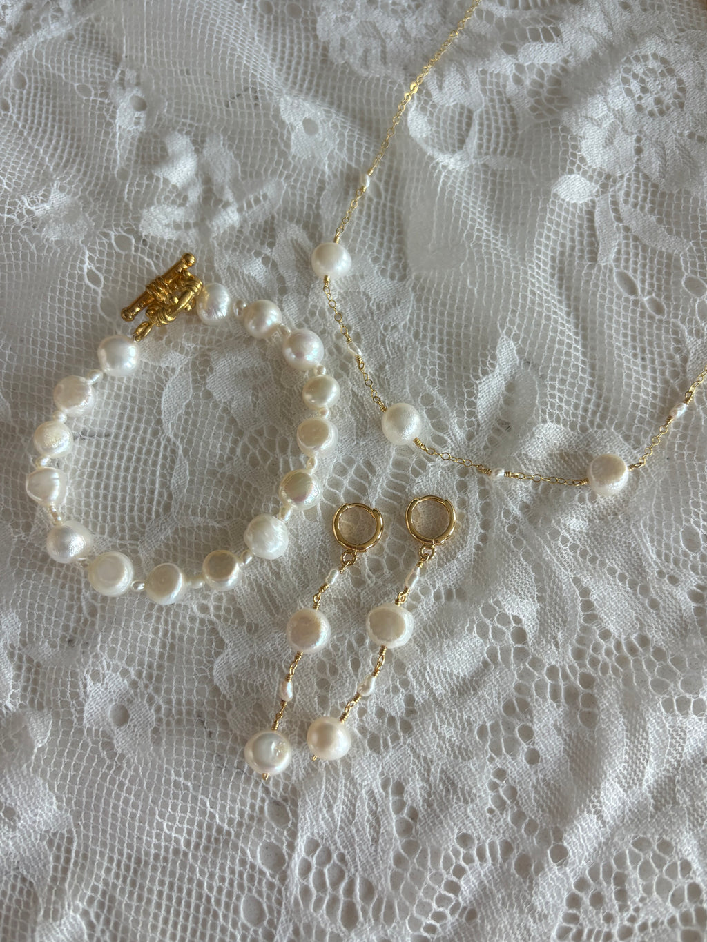 The Heirloom Bridal Set 3pcs 14k Gold Filled ￼