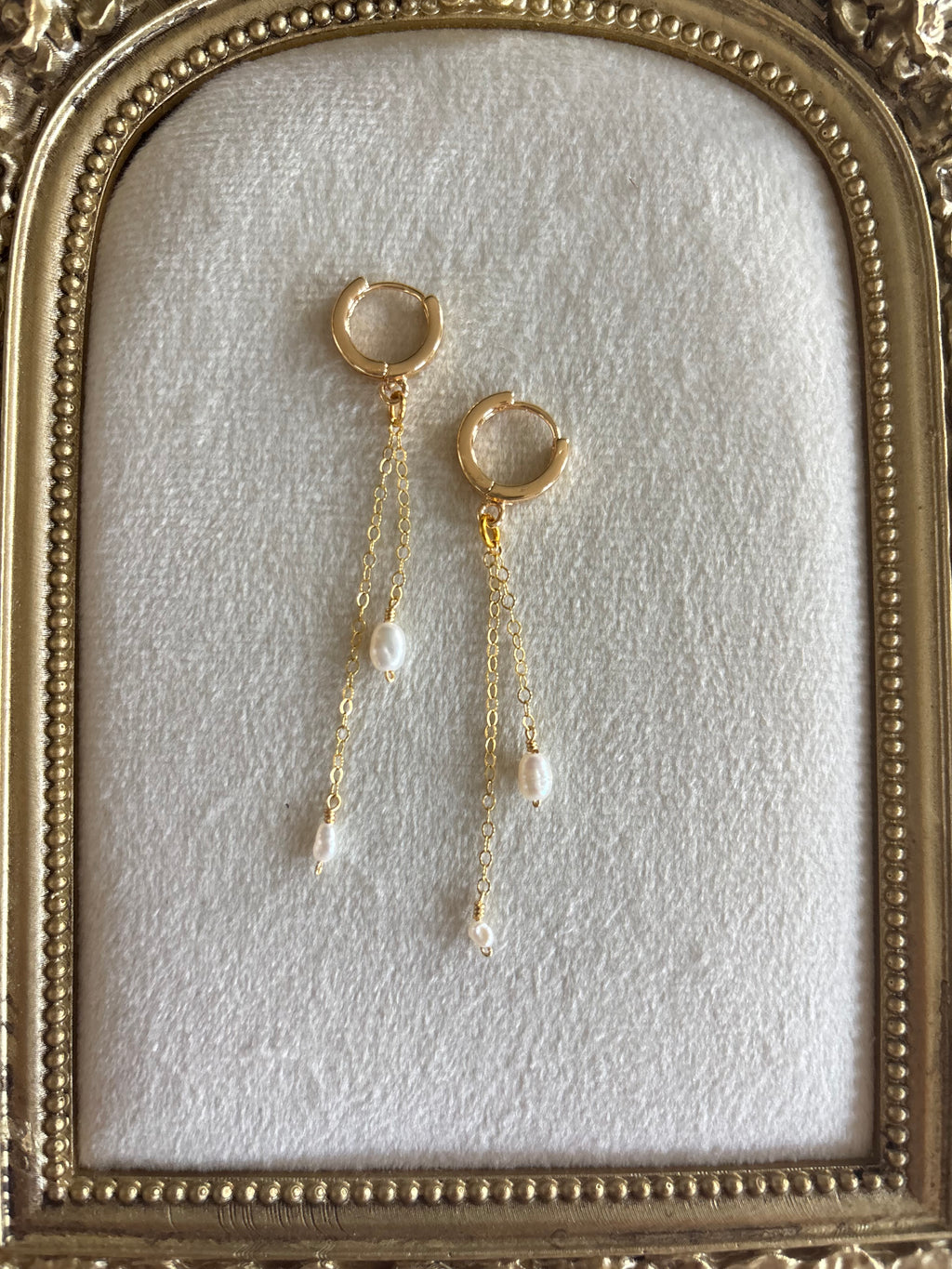 The Ivory Bridal Set 3pcs 14k Gold Filled/Sterling Silver