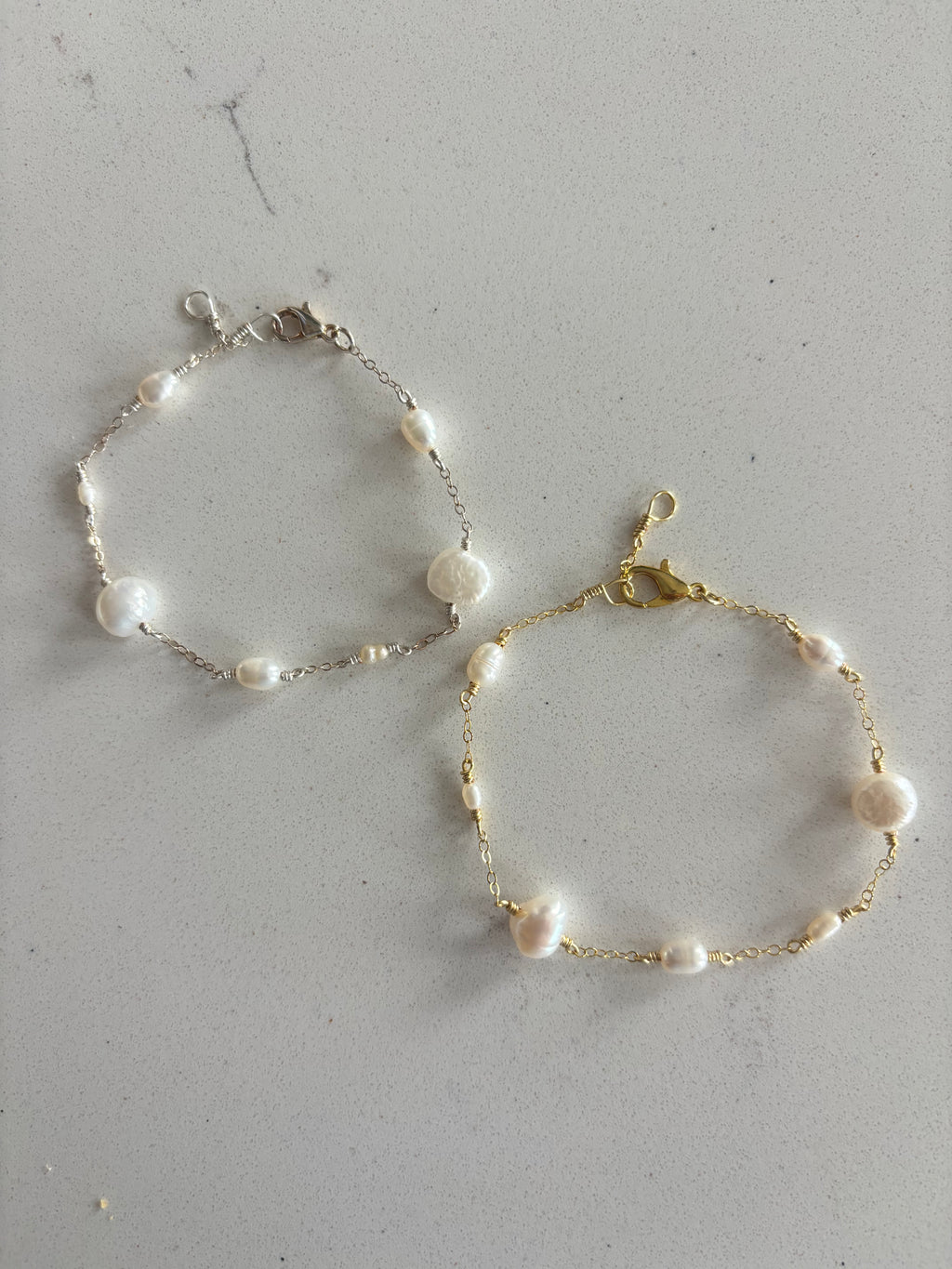 The Junie Bracelet 14k Gold Filled or Sterling Silver