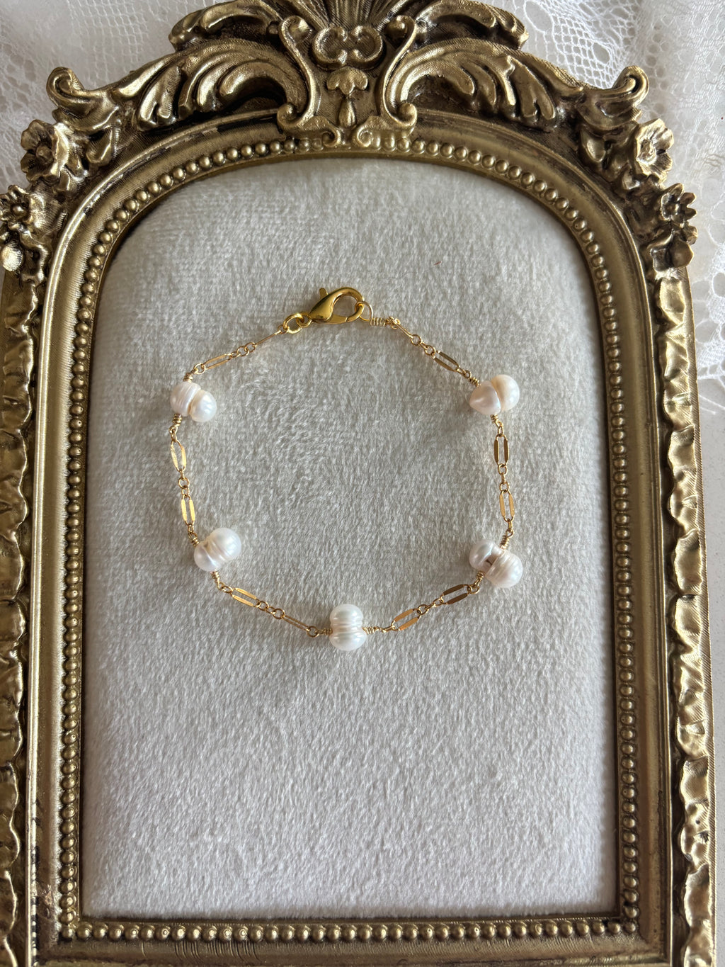 The Lace Bridal Set 3pcs 14k Gold Filled