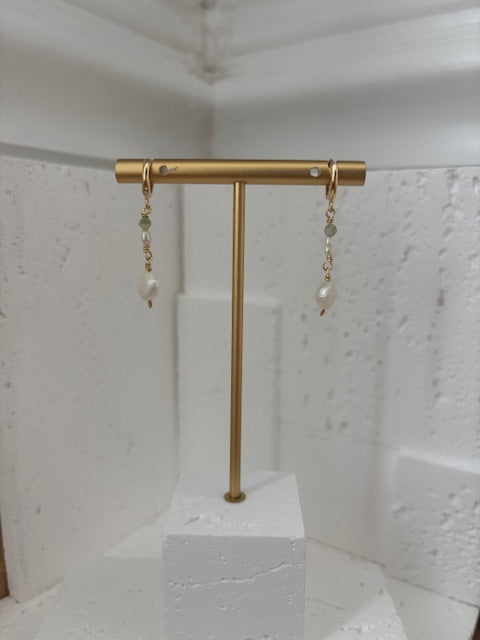 Willow Dangle Earrings 14k Gold Filled or Sterling Silver