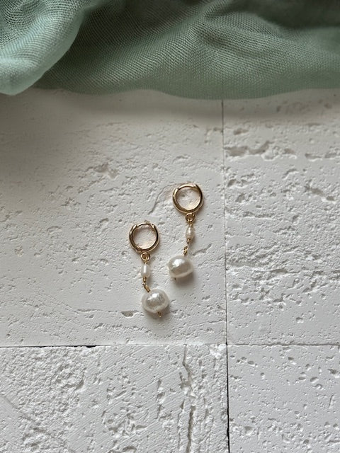 The Junie Dangle Earrings 14k Gold Filled or Sterling Silver