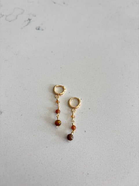 Autumn Dangle Earrings 14k Gold Filled or Sterling Silver