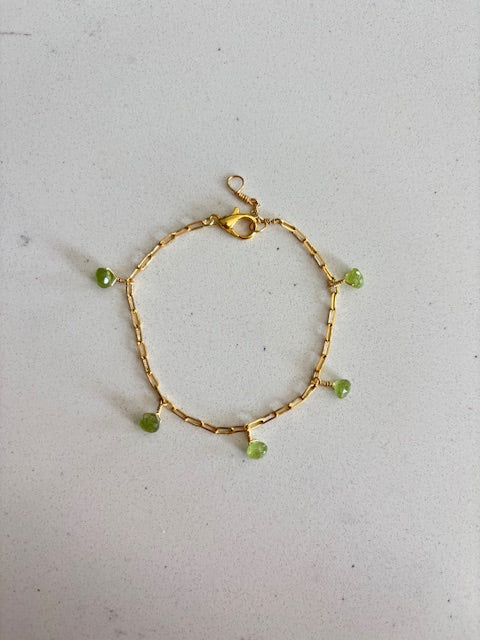 Vera Link Bracelet 14k Gold Filled or Sterling Silver