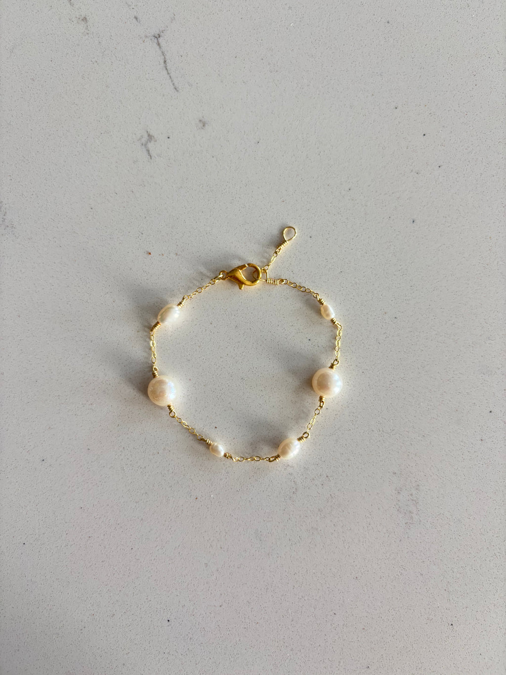 The Junie Bracelet 14k Gold Filled or Sterling Silver