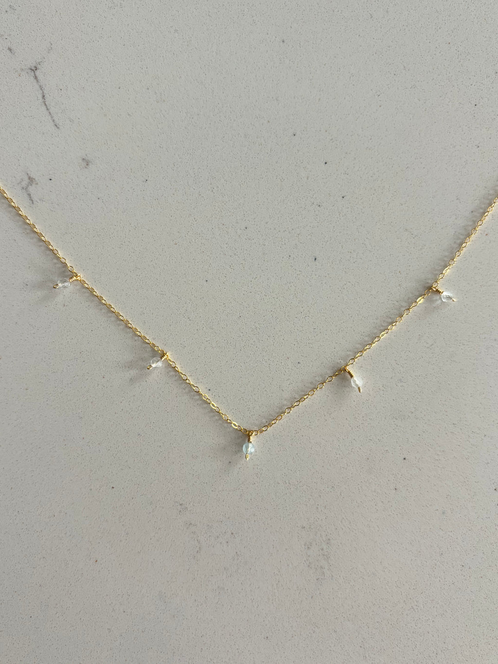 Cerulea Necklace 14k Gold Filled Sterling Silver
