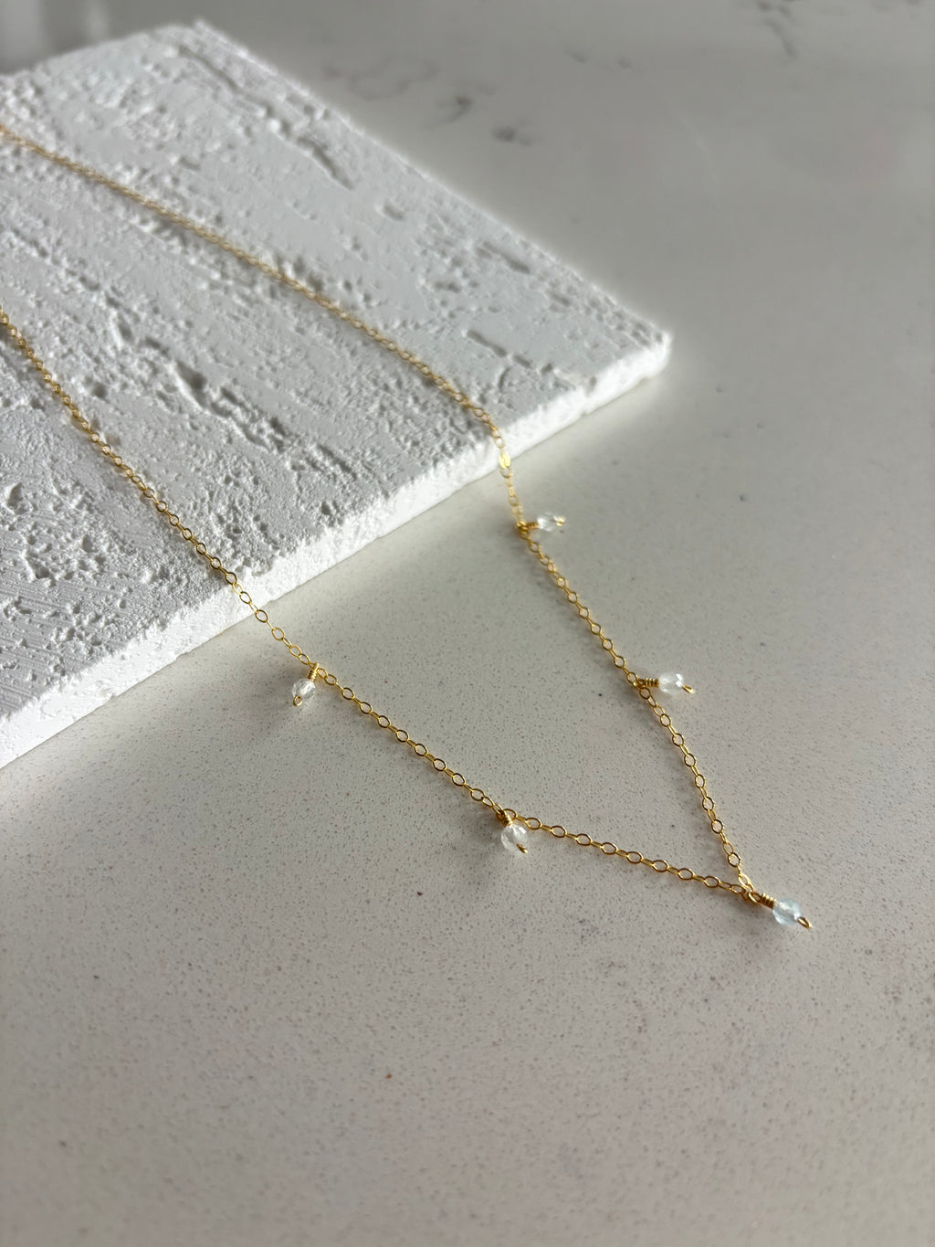 Cerulea Necklace 14k Gold Filled Sterling Silver