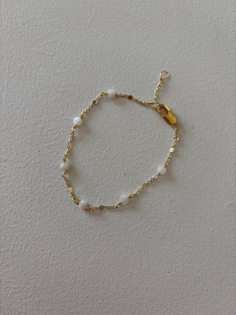 Snowflake Bracelet 14k Gold Filled