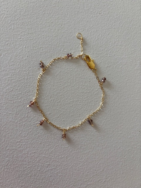 Woodland Dangle Bracelet 14k Gold Filled