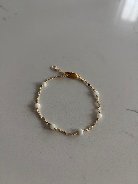 Snowflake Bracelet 14k Gold Filled
