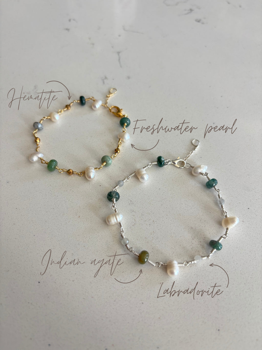 Liora bracelet 14k Gold Filled or Sterling Silver