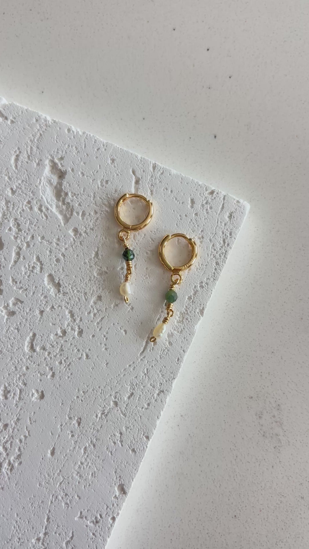 Olive Branch Earrings 14k Gold Filled or Sterling Silver